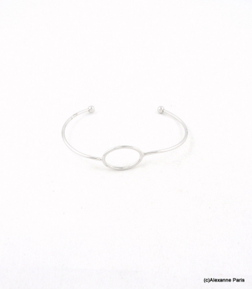 Bracelet Jonc Camille Argenté