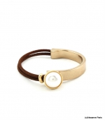 Bracelet Élastique Myriam Marron 