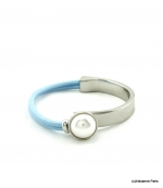 Bracelet Élastique Myriam Bleu Ciel