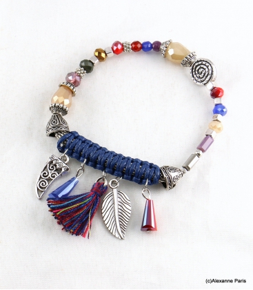Bracelet Corne Abondance Mia Multi Couleurs