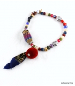 Bracelet Plume Olivia Multi Couleurs