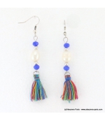 Boucles d'oreilles perle d'eau douce Anais multi