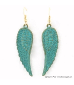 Boucles d'oreilles ailes d'ange Anna