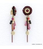 Boucles d'oreilles bohème hippie Taliya